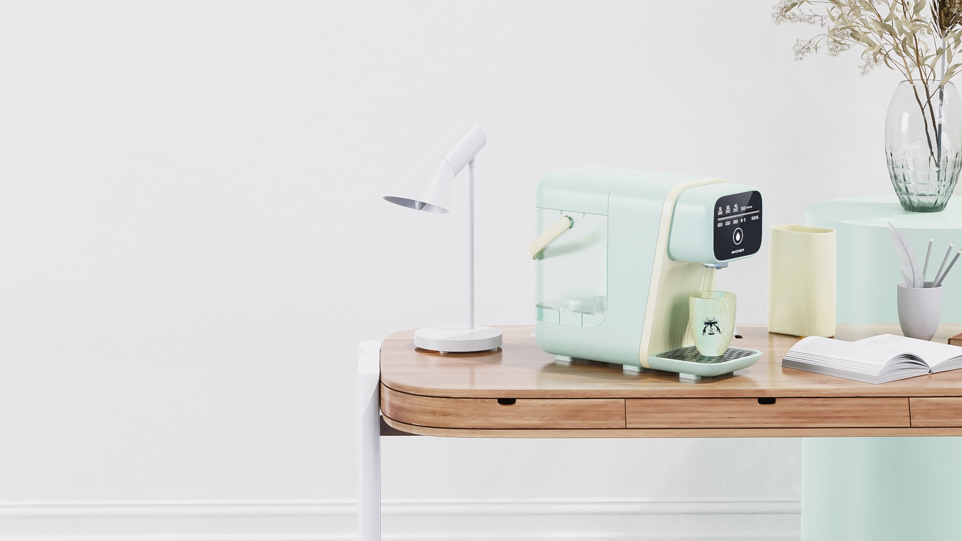 易開得凈水器 小家電中的健康守護者，以堅果視覺工廠的攝影美學呈現